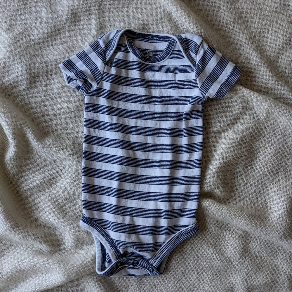 Striped Baby Onesie